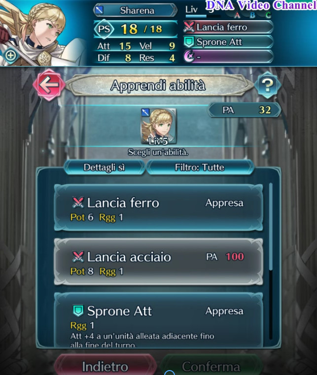 Fire Emblem Heroes - Apprendimento abilita