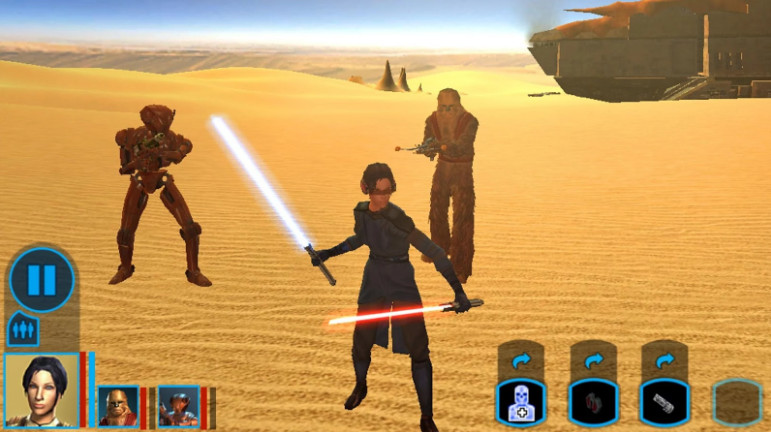 Free full Android games - Star Wars: Knights of the old republic