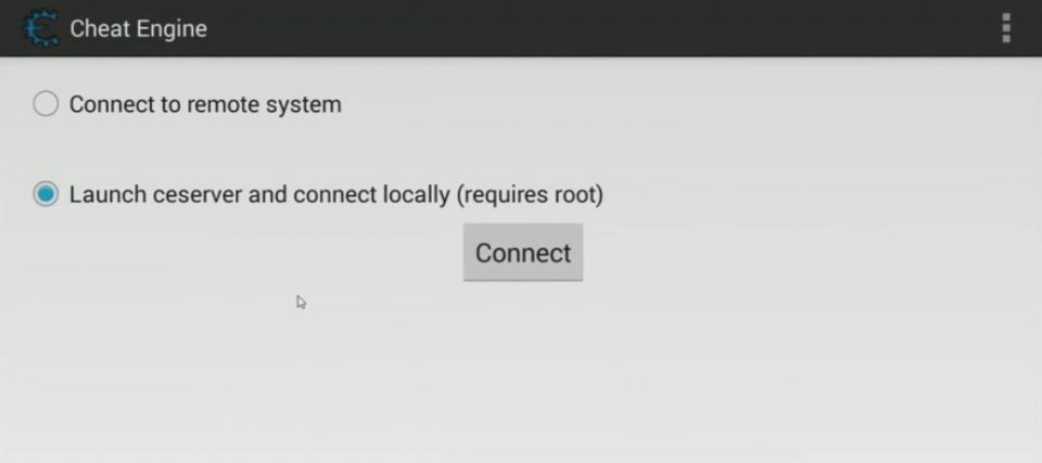 Use the Cheat Engine app on an Android device with root permissions